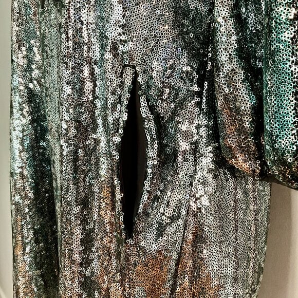 C'N'C Costume National Sequin Dress Size IT 42 - Picture 4 of 6